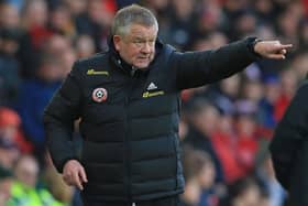 Chris Wilder's side were seventh in the Premier League table before the fixture suspension came into effect: LINDSEY PARNABY/AFP via Getty Images