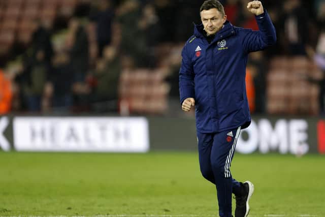 Paul Heckingbottom's Sheffield United side face Reading today: Richard Sellers / Sportimage