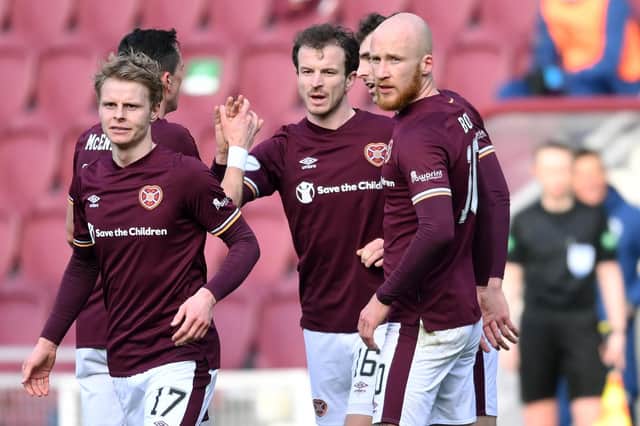 How the Hearts players rated in the win over Dundee. Picture: SNS