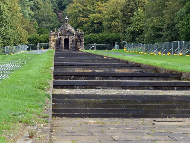 One of the oldest and most popular attractions, the Cascade’s flight of steps has deteriorated with mortar crumbling, bitumen failing and water running into Paxton’s tunnel below. A decision to stop the flow of water down the Cascade more than three years was made to protect the structure from further decay.