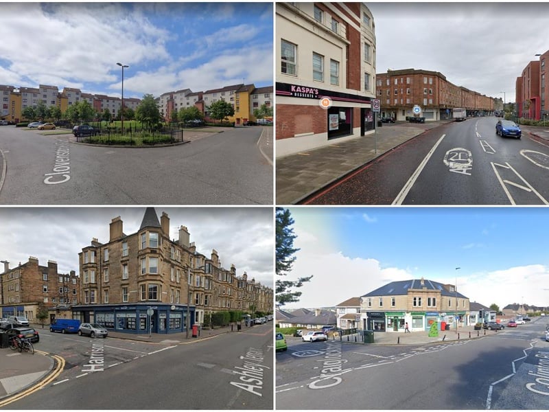 Clovenstone and Wester Hailes, Gorgie West, Shandon and Craiglockhart.