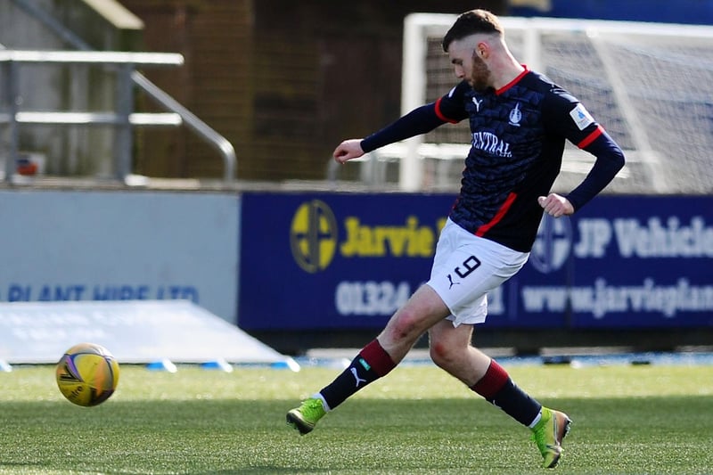 Aidan Keena finding the back of the net for the Bairns against the Bully Wee (Picture: Michael Gillen)