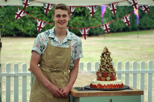 Former Currie High School pupil and this year's The Great British Bake Off winner - aged just 20.