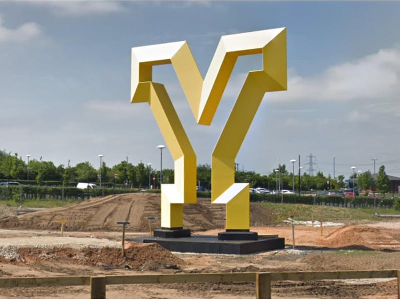 The Big Yellow Y Welcome To Yorkshire Gateway - it is certainly a striking entrance to Doncaster and Yorkshire, but it seems to have a lack of fans, being described as an 'eyesore,' 'monstrosity' and 'waste of money.'