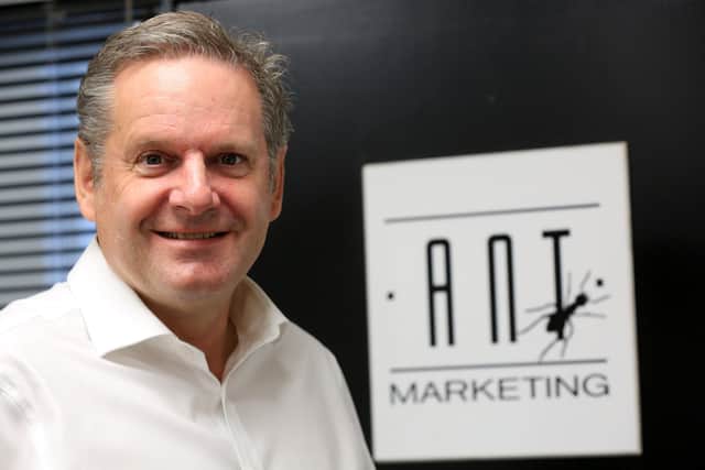 Anthony Hinchliffe, founder of Ant Marketing. Picture: Chris Etchells