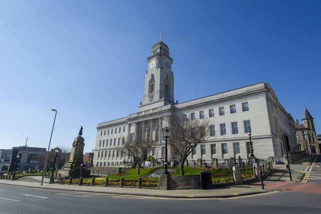 Barnsley Town Hall. Picture: Tony Johnson