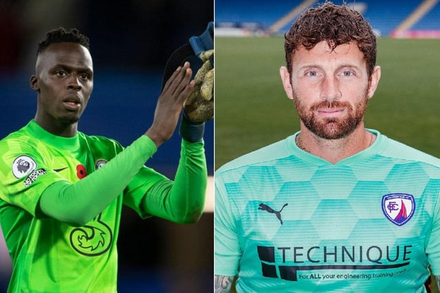 Arguably the best goalkeeper in the world, Edouard Mendy brought stability to Chelsea between the sticks following their misplaced confidence in Kepa Arrizabalaga. His shot stopping and reflexes are second to none - and with his transfer fee being £22 million, he's one of Chelsea's "cheaper" players. 

Meanwhile, Scott Loach may not have Mendy's talent, but he certainly trumps him in terms of experience - he's played for an eye-watering 21 different football clubs over the course of his career. He joined Chesterfield on a free transfer after his contract at Barnet expired in 2021.