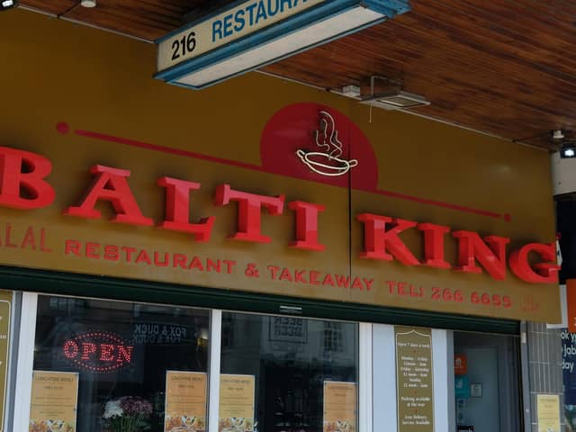 Balti King in Broomhill is on the market for £75,000 and comes with 32 years of successful trading history.