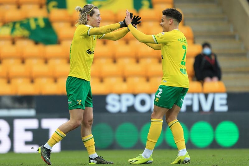 As Norwich aim to avoid a second relegation in three years from the Premier League, they will be reliant on a squad which is limited in Premier League experience. However, homegrown players like Todd Cantwell and Max Aarons will certainly have a big say in any success The Canaries have this campaign.
 (Photo by Stephen Pond/Getty Images)