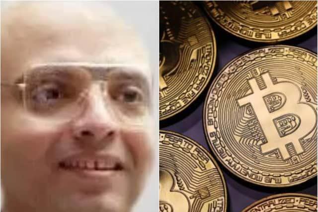 The inventor of cryptocurrency Bitcoin James Bilal Khalid Caan is reportedly living in Doncaster, according to a new book. (Photos: Faketoshi/Getty)