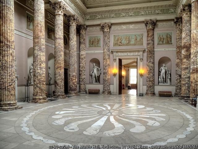 Kedleston Hall was built between 1759 and 1765 - with plenty to explore across the Manor House and gardens.