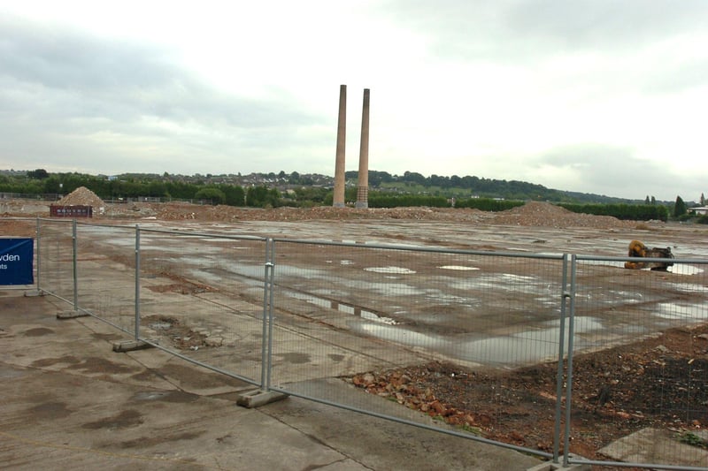 The site had peviously been home to the Demaglass factory