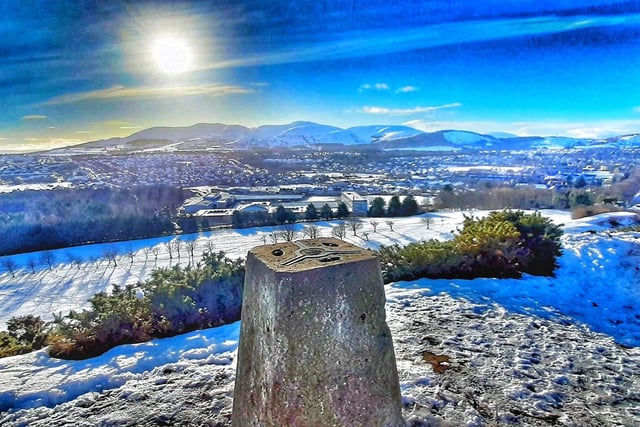 Cuillin Rae captured this image of a bright winter day in ther Pentland Hills, Edinburgh.