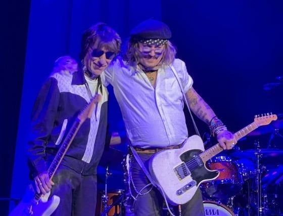 Johnny Depp stunned audiences at Sheffield City Hall in May 2022 when he made a surprise appearance, joining Jeff Beck on stage. The Hollywood star was embroiled in a court battle with his ex-partner Amber Heard when he joined Beck, singing with him on Isolation, a cover of a John Lennon song the pair released together in 2020. Jeff Beck sadly died earlier this year, aged 78.