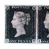 The first stamp - the penny black