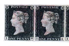The first stamp - the penny black