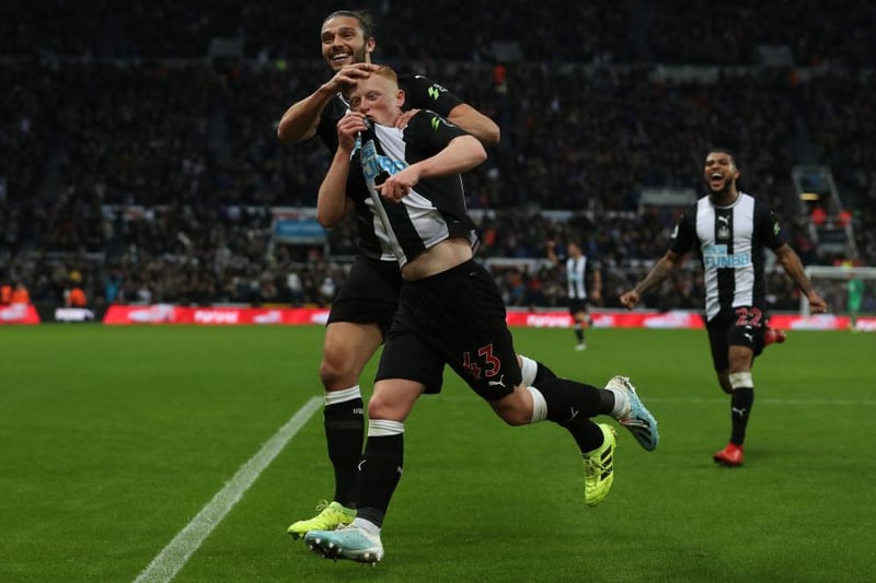 The last time Newcastle defeated Manchester United came just shy of two years ago, courtesy of that Matty Longstaff goal. The game will probably be most remembered for the winning goal and the post-match interview between the two Longstaff brothers who started their first ever Premier League game together.
(Photo by Ian MacNicol/Getty Images)