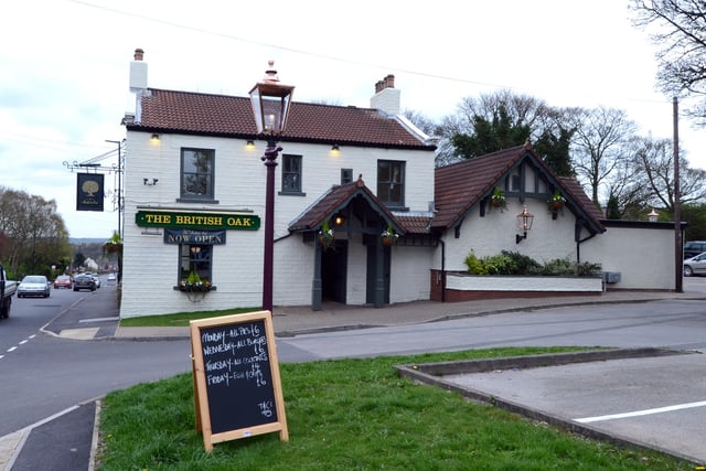 The British Oak is giving diners 33 per cent off food between Monday and Wednesday.