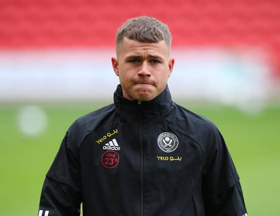 Sheffield United's Zak Brunt is currently on loan at Southend along with teammate Kacper Lopata: Simon Bellis / Sportimage