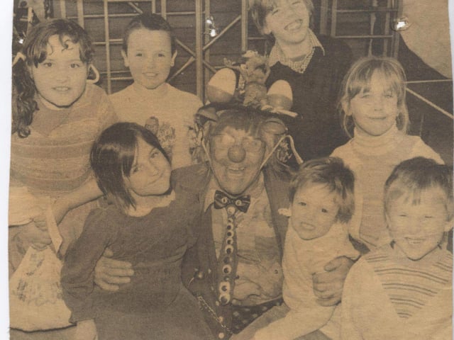 He attended many fundraising events over the decades - can you spot any familiar faces with him?