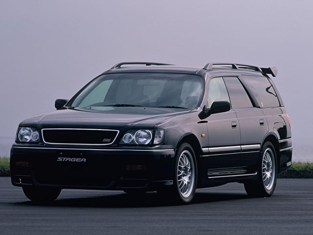 Exclusive to Japan, the Stagea was a standard family wagon until tuning house Autech dropped the running gear from an R33 Skyline GT-R into it. With 276bhp and all-wheel-drive in an estate shell it was a grocery-getting Godzilla