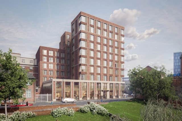 More than 100 new homes will be built to replace an iconic but “rapidly deteriorating” building in Sheffield city centre.