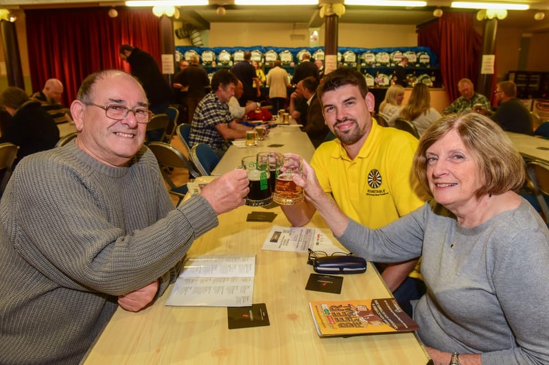Were you pictured enjoying a beer at the festival in the Borough Hall 5 years ago?
