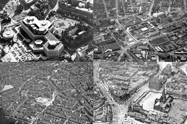 These aerial photos of Sheffield city centre show how much it has changed since the 1920s