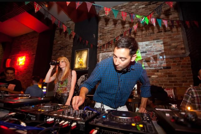 A DJ set at Tramlines 2010 - the festival added several new venues around the city for the second now annual event.