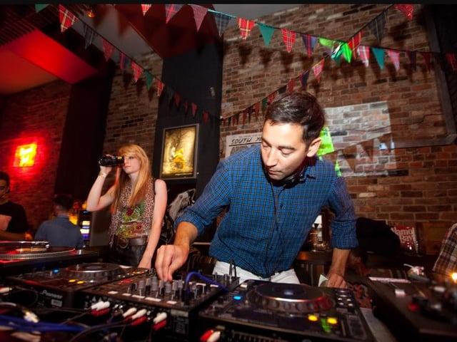 A DJ set at Tramlines 2010 - the festival added several new venues around the city for the second now annual event.