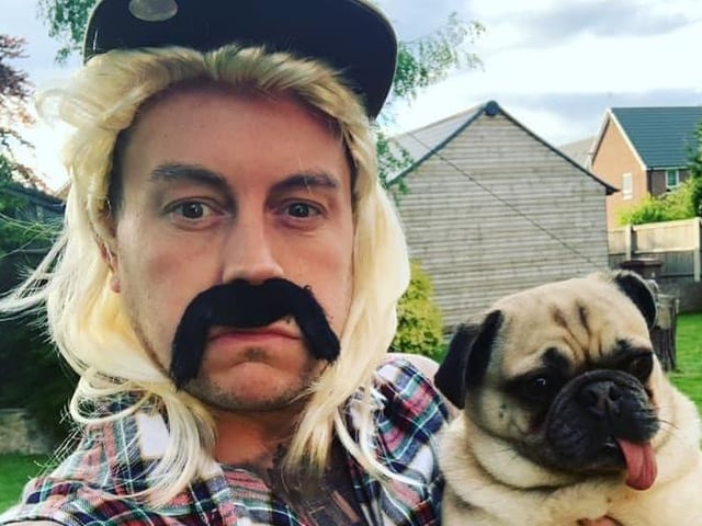 The TV show Tiger King took the world by storm in 2020. Paul Haywood decided to dress up as the notorious Joe Exotic.