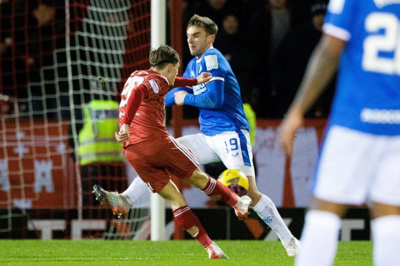 The midfielder has impressed on loan with Aberdeen in this campaign. 