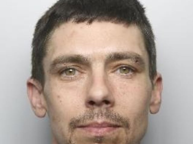 Leon Wright, 41, is wanted over criminal damage and assault offences in Barnsley on Sunday, June 28.