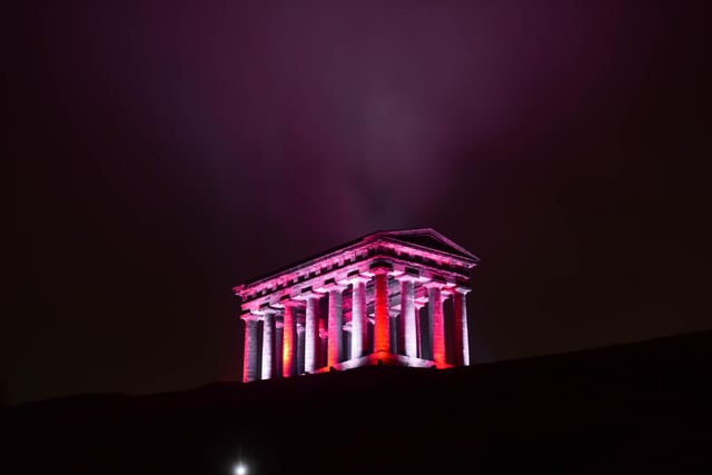 Penshaw Monument was visible for miles around.