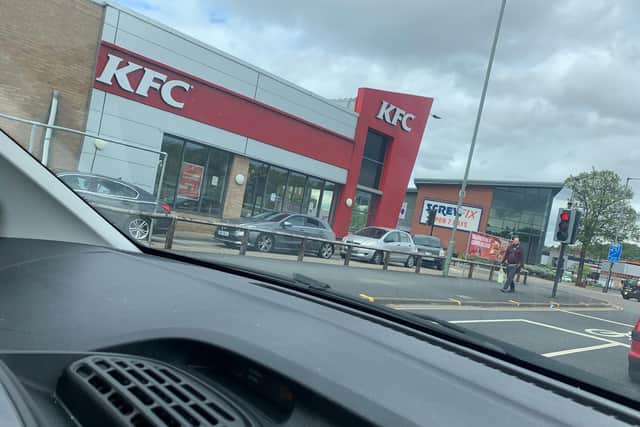 Cars at KFC Sheffield - Credit: Simon Beckett