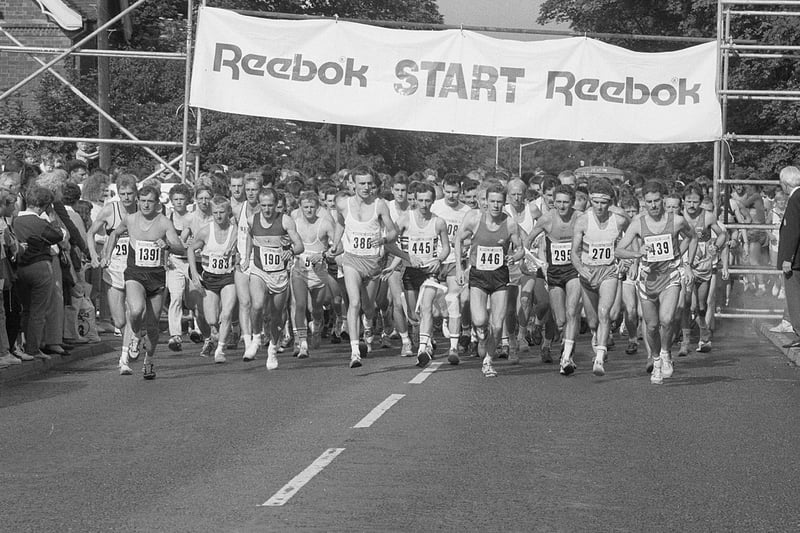 Did you run the town's half marathon in 1990?