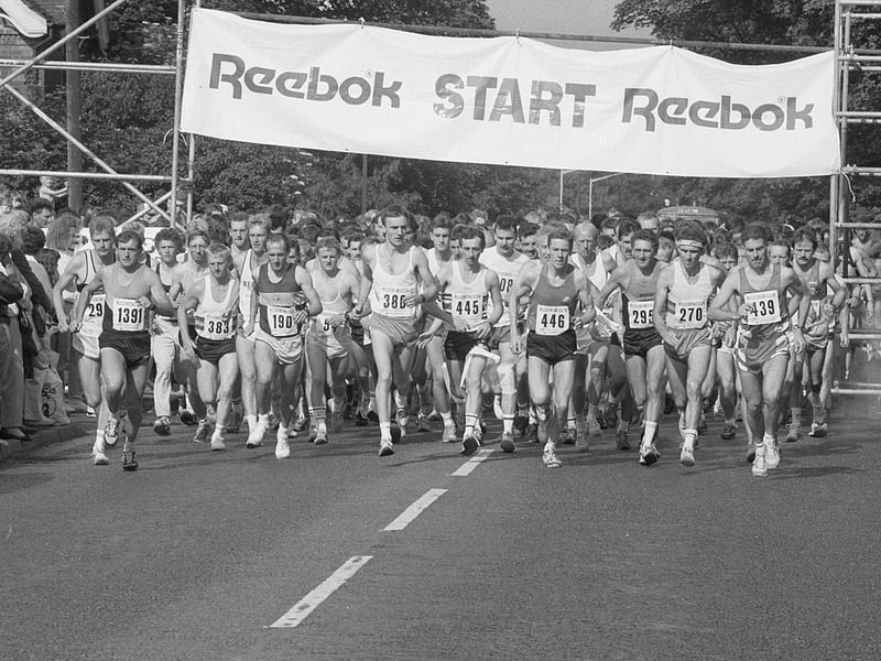 Did you run the town's half marathon in 1990?