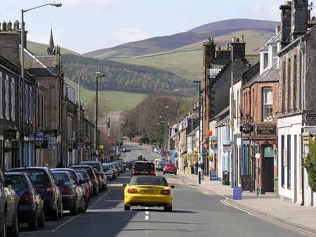 The average price of a home in the Scottish Borders stands at £145,549 and the house price to average earnings ratio is 4.5 making the region the seventh least affordable in the country. Picture: Peebles, Scottish Borders