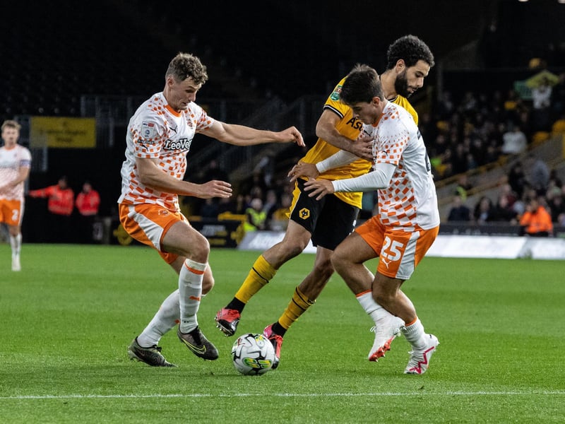 Eighteen goal involvements for the winger on loan with Tranmere from Blackpool in League Two.