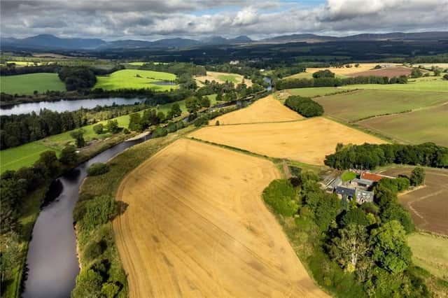 Wester Row sits near the River Teith in the Perthshire countryside.