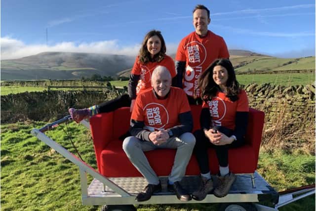 The Look North team are heading out on the Big Summit Sofa Challenge.