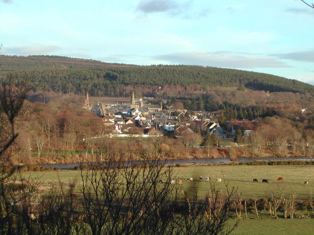 Further north in Moray properties average at £149,646 and the house price to average earnings ratio is 4.6 making it the fourth least affordable place in Scotland for buyers. Picture: Fochabers