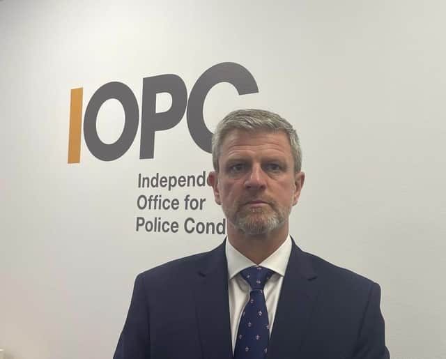 IOPC Director of Major Investigations Steve Noonan