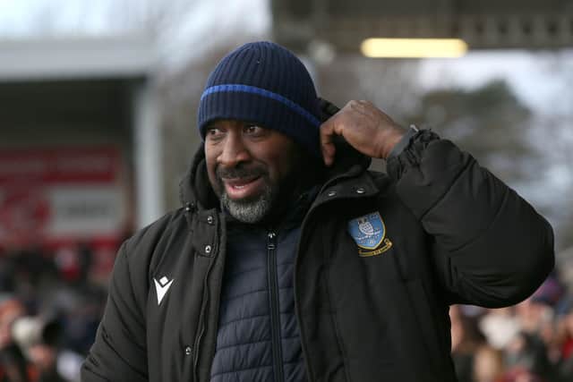 Sheffield Wednesday manager Darren Moore isn't expecting a busy transfer window. (Barrington Coombs/PA Wire)