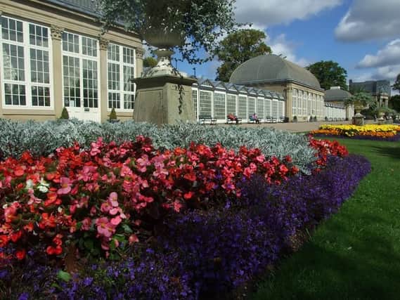 Pavilion at Sheffield Botanical Gardens
