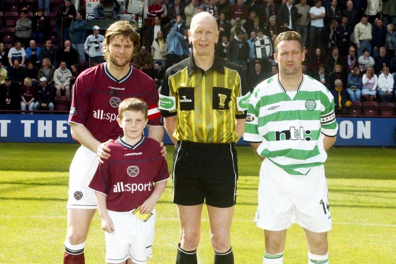 The club captain spent over eight years at Tynecastle but left in 2006 due to his rocky relationship with volatile owner Vladimir Romanov. He would later sign for Celtic.