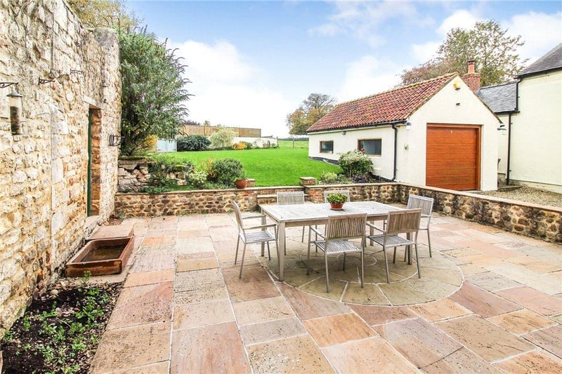 There is a large paved patio adjoining the rear of The Willows which is ideal for entertaining.