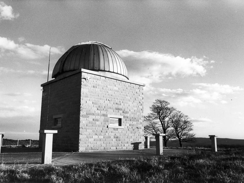 Bole Hill Observatory, off Blackbrook Road, Fulwood, Sheffield, December 1981
