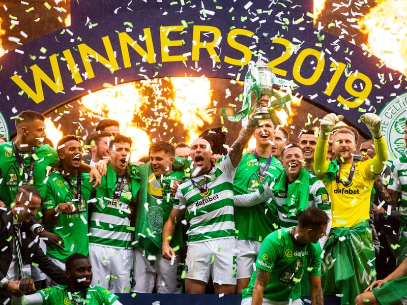 Chief executive Peter Lawwell was so ecstatic with the 2-1 win over Hearts, and completion of the treble-treble, that he offered Lennon the job in the Hampden showers immediately after the game.