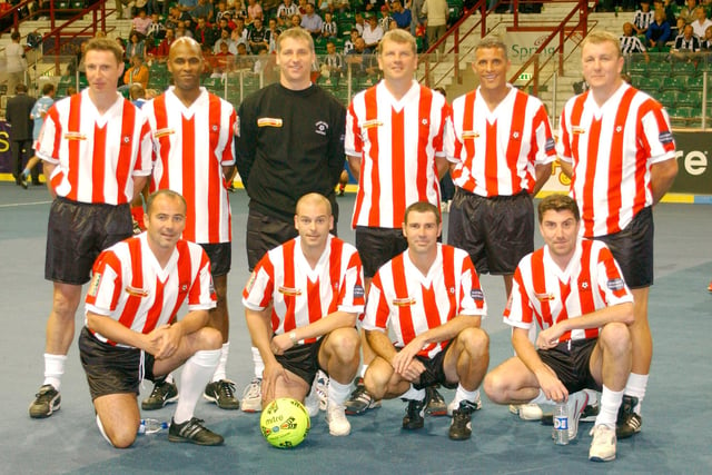 The United side from the Masters Grand Final at Newcastle Arena, 7/9/03